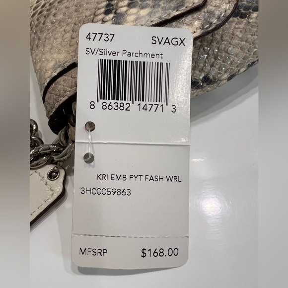 Coach Python Embossed Kristin - Picture 7 of 10